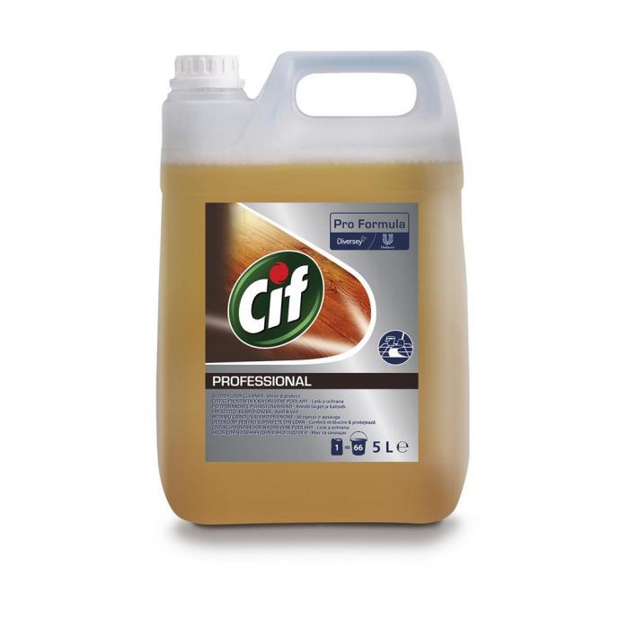 CiF Liquid Wood Cleaner 5l - čistící prostředek na dřevěné podlahy 